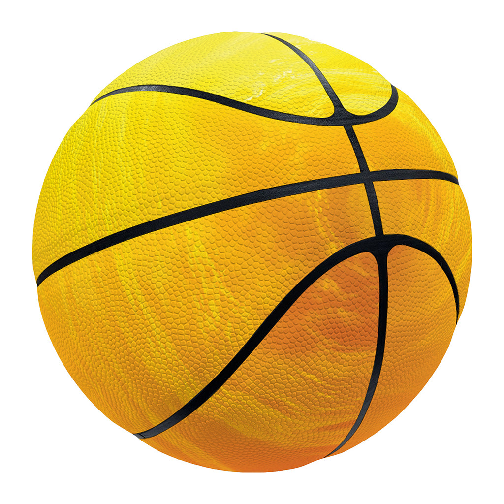 Sunset Over Sea Print Basketball