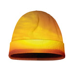 Sunset Over Sea Print Beanie