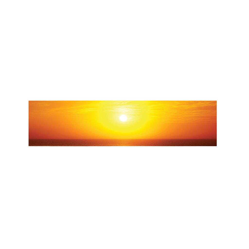Sunset Over Sea Print Bed Runner