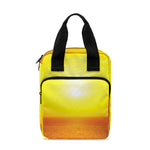 Sunset Over Sea Print Bible Tote Bag