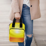 Sunset Over Sea Print Bible Tote Bag