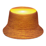 Sunset Over Sea Print Bucket Hat