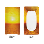 Sunset Over Sea Print Changing Pad Cover