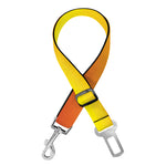 Sunset Over Sea Print Dog Seat Belt