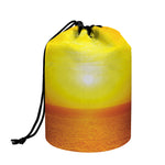 Sunset Over Sea Print Drawstring Makeup Bag