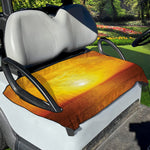 Sunset Over Sea Print Golf Cart Seat Cover