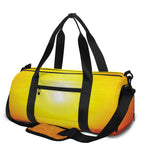 Sunset Over Sea Print Gym Bag