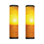 Sunset Over Sea Print Handle Covers