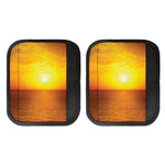 Sunset Over Sea Print Handle Covers