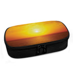 Sunset Over Sea Print Insulin Cooler Travel Case