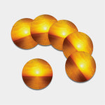 Sunset Over Sea Print Leather Coaster Set