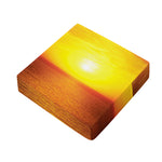 Sunset Over Sea Print Outdoor Seat Cushion Cover