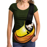Sunset Over Sea Print Pet Sling Carrier