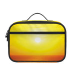 Sunset Over Sea Print Portable Lunch Bag
