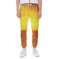 Sunset Over Sea Print Joggers