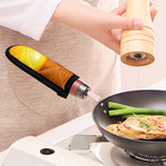 Sunset Over Sea Print Skillet Handle Cover