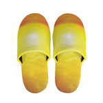 Sunset Over Sea Print Slippers