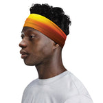 Sunset Over Sea Print Sports Headband