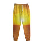 Sunset Over Sea Print Sweatpants