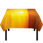 Sunset Over Sea Print Tablecloth