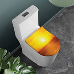 Sunset Over Sea Print Toilet Lid Cover