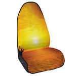 Sunset Over Sea Print Waterproof Car Seat Cover