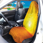 Sunset Over Sea Print Waterproof Car Seat Cover