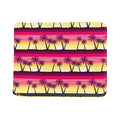Sunset Palm Tree Pattern Print Bifold Wallet