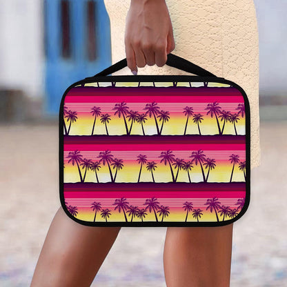 Sunset Palm Tree Pattern Print Classic Bible Case