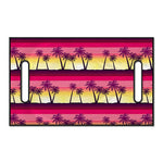 Sunset Palm Tree Pattern Print Golf Cart Seat Cover