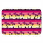 Sunset Palm Tree Pattern Print Indoor Door Mat