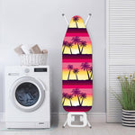 Sunset Palm Tree Pattern Print Ironing Board Cover