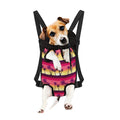 Sunset Palm Tree Pattern Print Pet Carrier Backpack