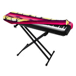 Sunset Palm Tree Pattern Print Piano Keyboard Cover