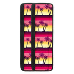 Sunset Palm Tree Pattern Print Refrigerator Handle Covers