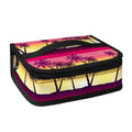 Sunset Palm Tree Pattern Print Small Lunch Bag