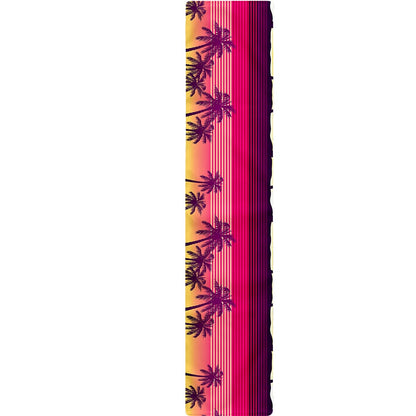 Sunset Palm Tree Pattern Print Table Runner