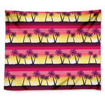 Sunset Palm Tree Pattern Print Tapestry