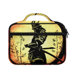 Sunset Samurai Warrior Print Briefcase Bible Bag