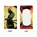 Sunset Samurai Warrior Print Changing Pad Cover