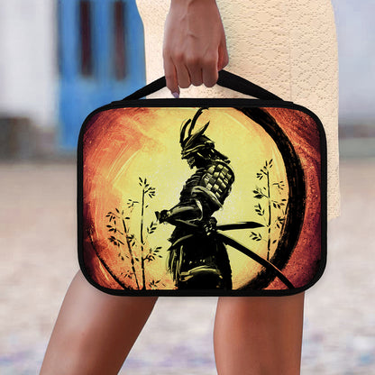 Sunset Samurai Warrior Print Classic Bible Case