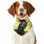 Sunset Samurai Warrior Print Dog Bandana