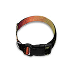 Sunset Samurai Warrior Print Dog Collar