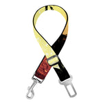 Sunset Samurai Warrior Print Dog Seat Belt