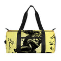 Sunset Samurai Warrior Print Gym Bag