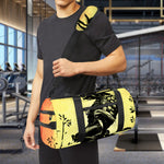 Sunset Samurai Warrior Print Gym Bag