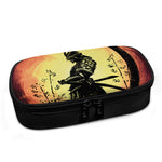 Sunset Samurai Warrior Print Insulin Cooler Travel Case