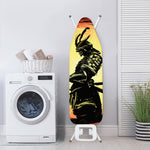 Sunset Samurai Warrior Print Ironing Board Cover