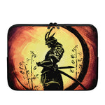 Sunset Samurai Warrior Print Laptop Sleeve