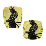 Sunset Samurai Warrior Print Office Chair Cover